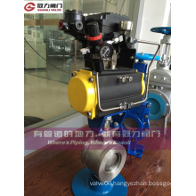 Stainless Steel V Port Segment Ball Valve